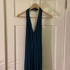 HALSTON HERITAGE, SMALL, JUMPSUIT/ROMPER, DARK TEAL